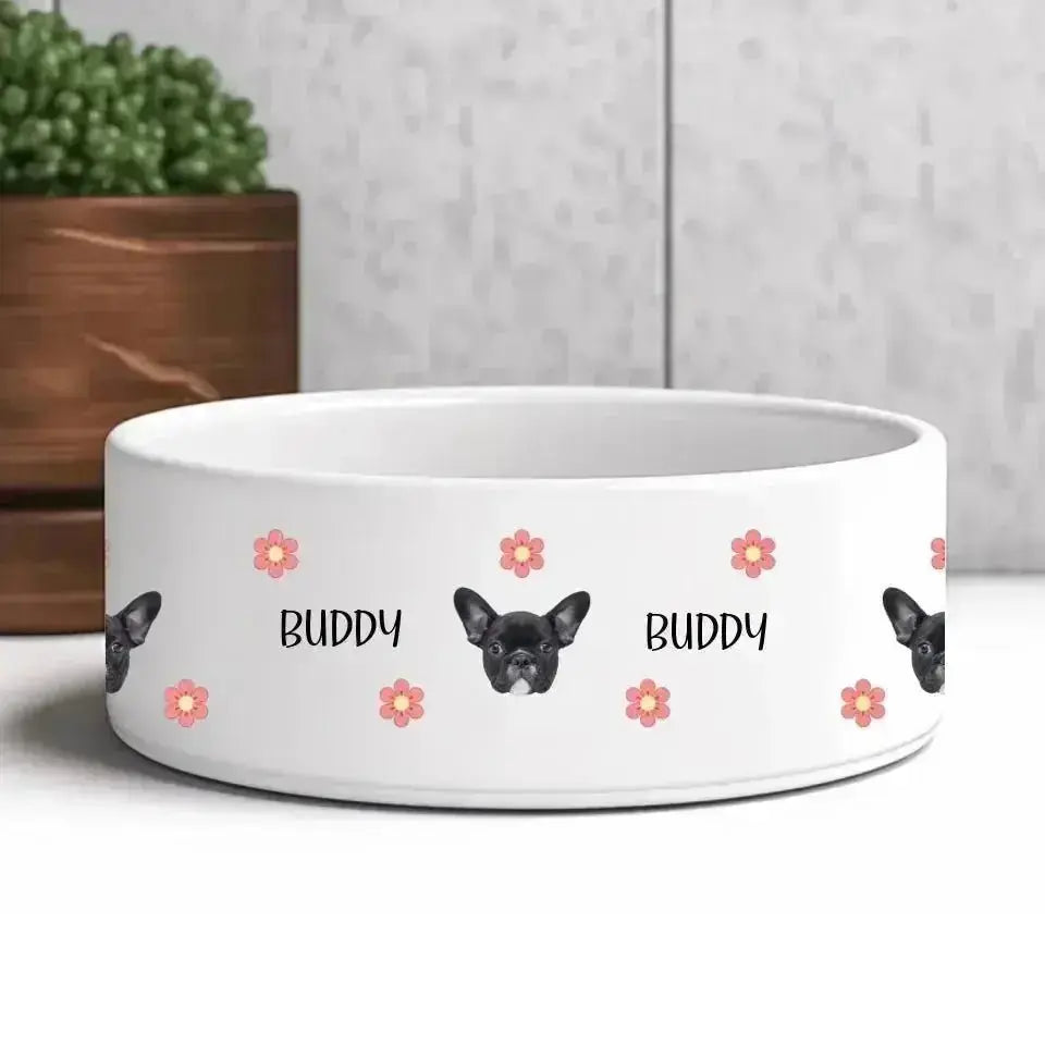 Personalised Pet Photo Bowl - Shaggy Chic