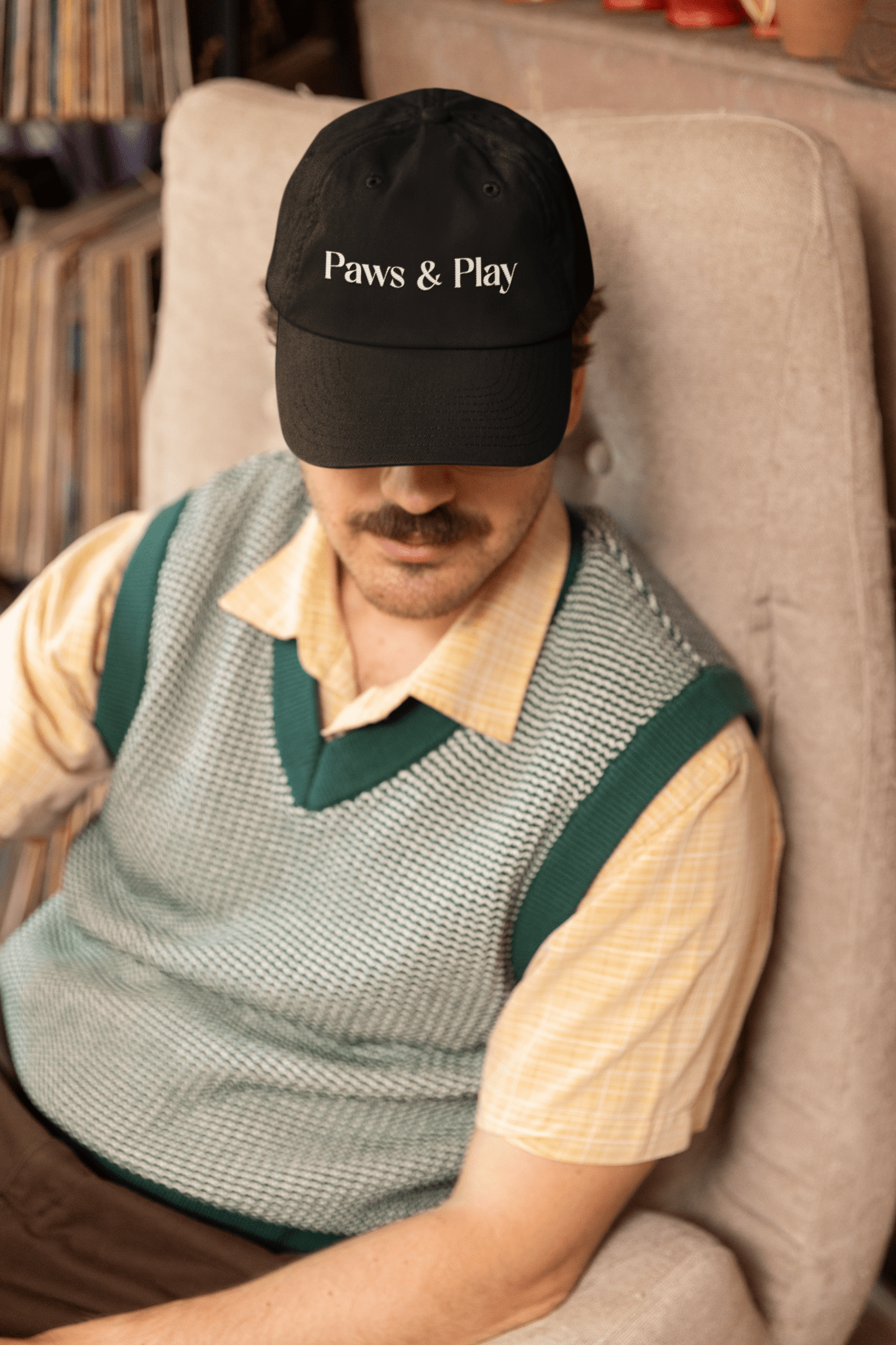 Baseball Cap Paws and Play Mood Collection - Shaggy Chic