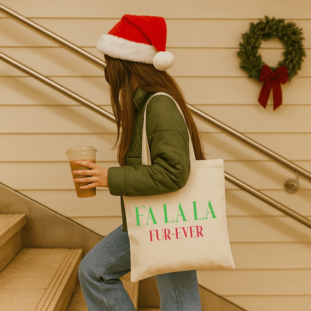 Fa La La Fur - Ever Holiday Tote Bag - Shaggy Chic