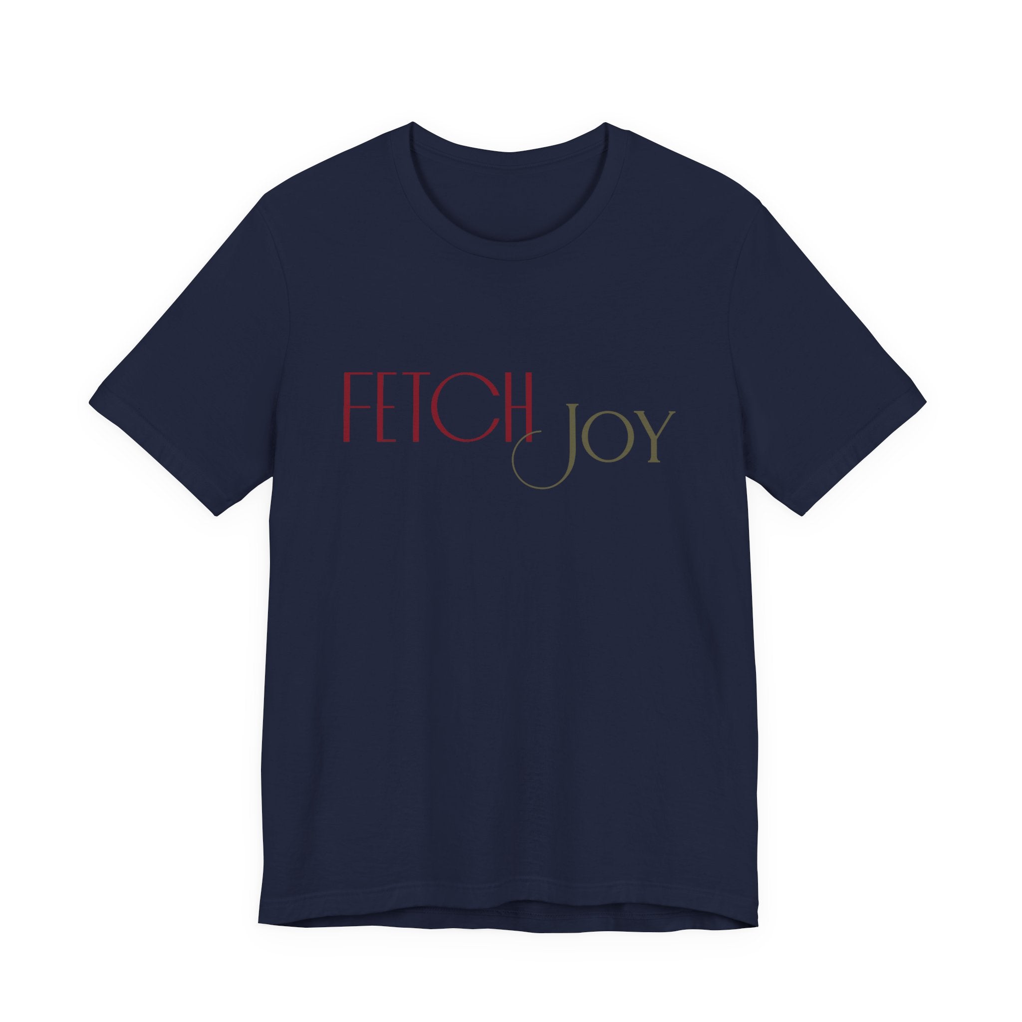 Fetch Joy T-Shirt — Minimalist Dog Lover Tee - Shaggy Chic