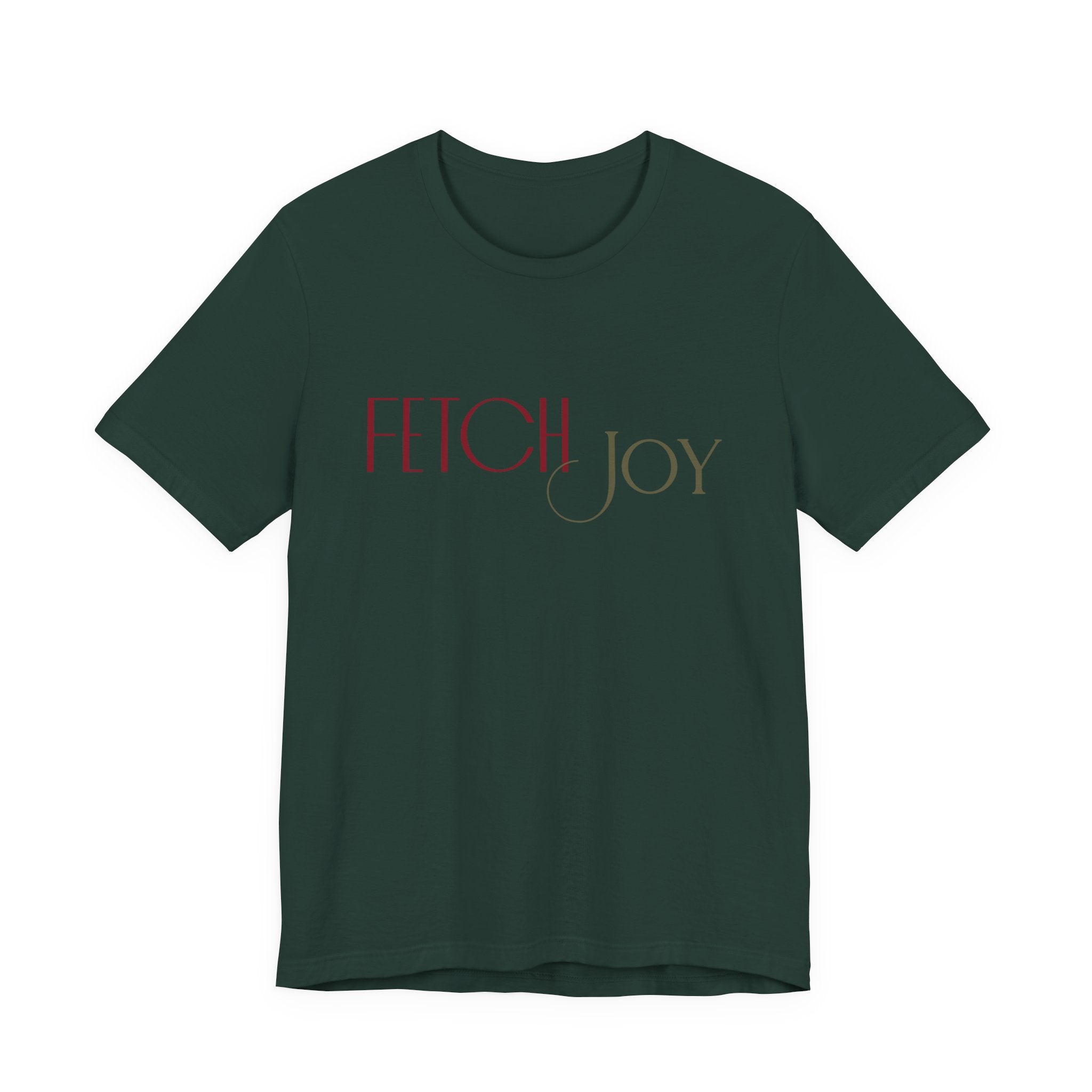Fetch Joy T-Shirt — Minimalist Dog Lover Tee - Shaggy Chic