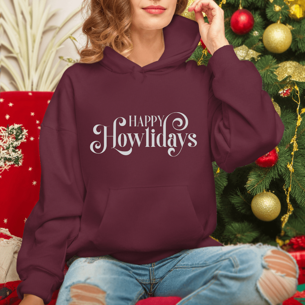 Funny Quote Dog Vibes Hoodie - Holiday Mood Merchandise - Shaggy Chic
