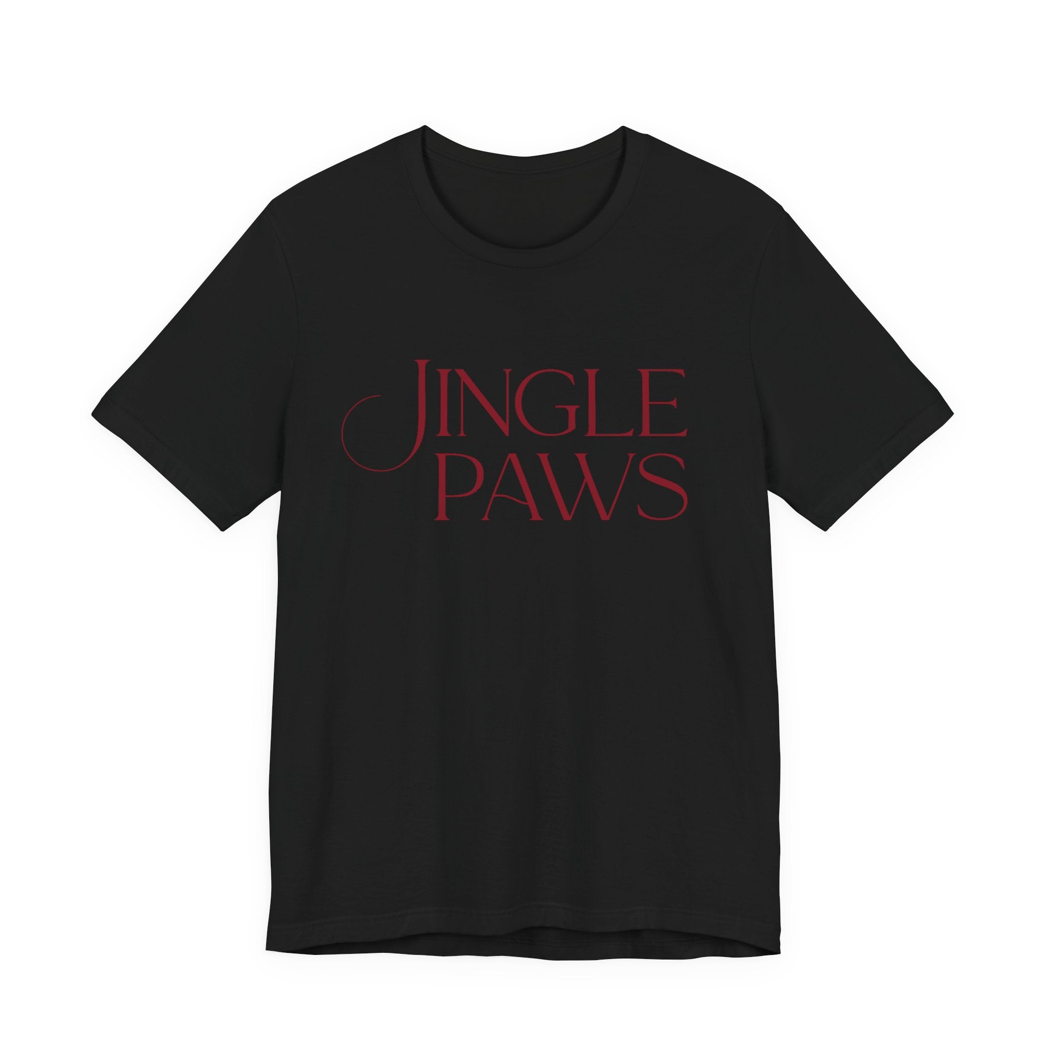 Jingle Paws Christmas Tee – Festive Holiday Pet Lover Shirt - Shaggy Chic