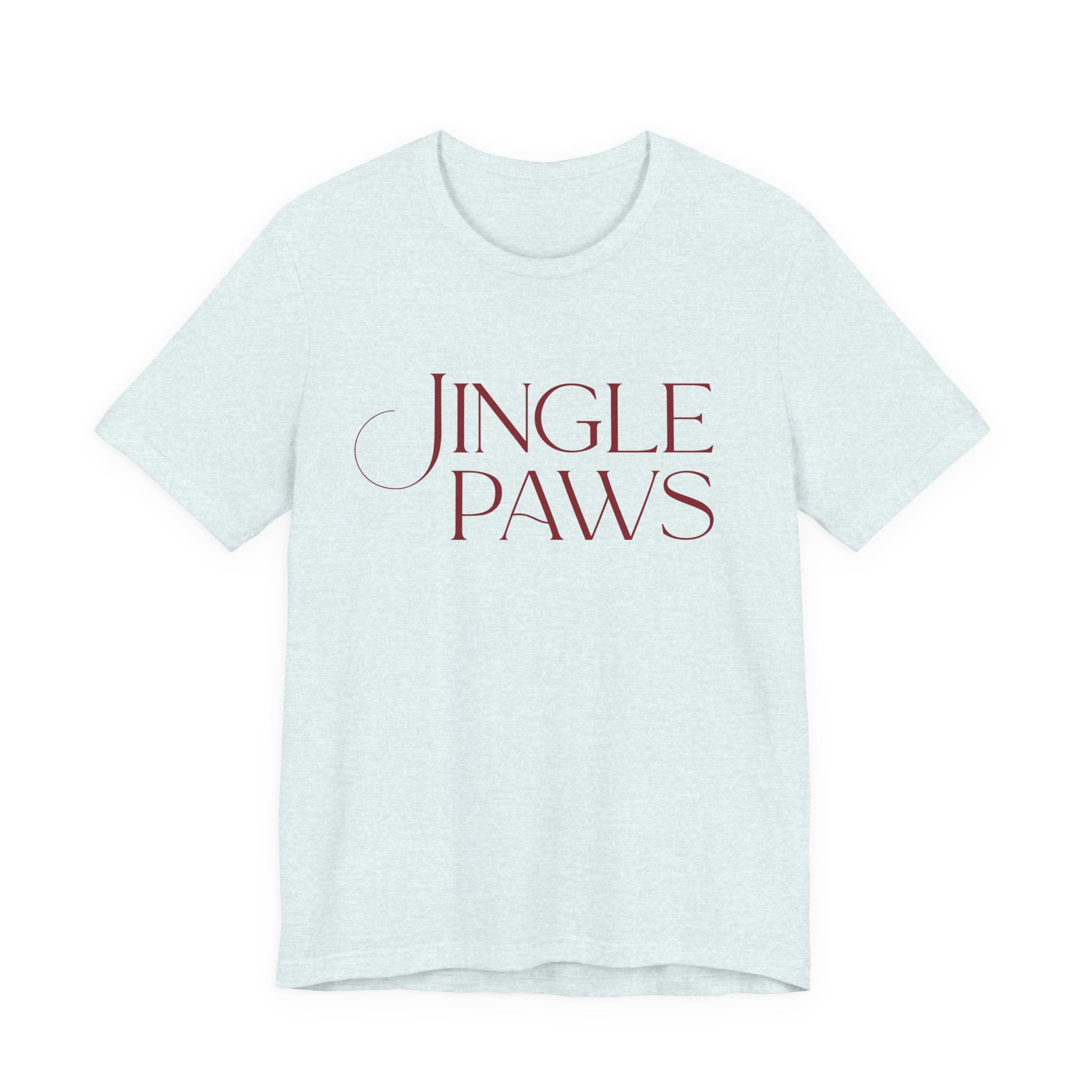 Jingle Paws Christmas Tee – Festive Holiday Pet Lover Shirt - Shaggy Chic