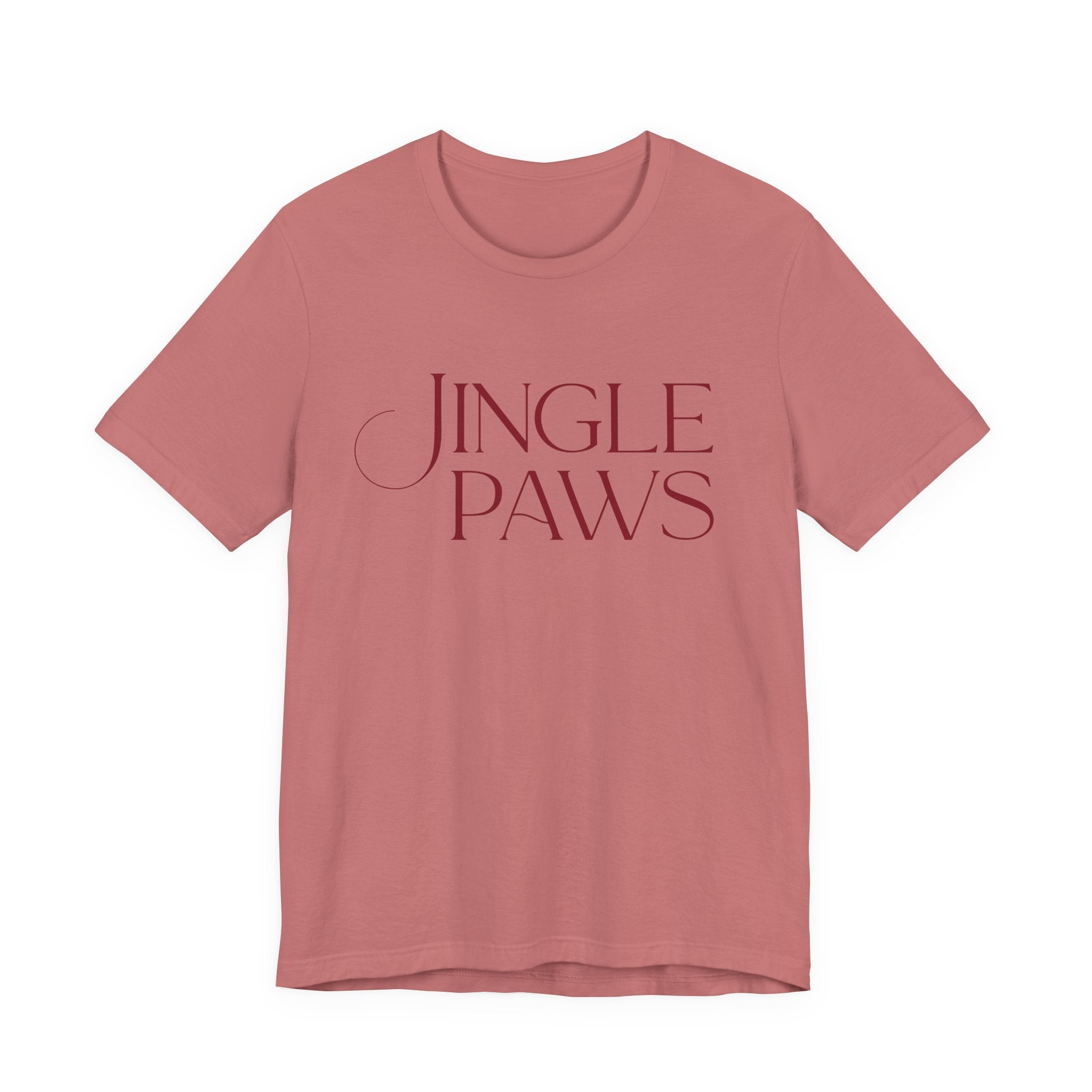 Jingle Paws Christmas Tee – Festive Holiday Pet Lover Shirt - Shaggy Chic