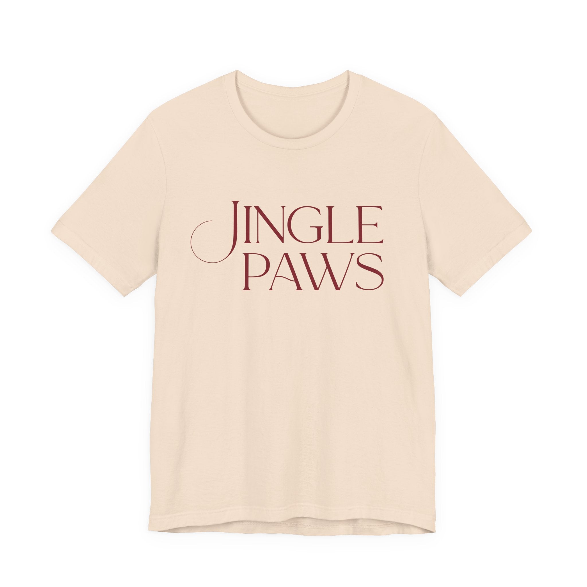 Jingle Paws Christmas Tee – Festive Holiday Pet Lover Shirt - Shaggy Chic