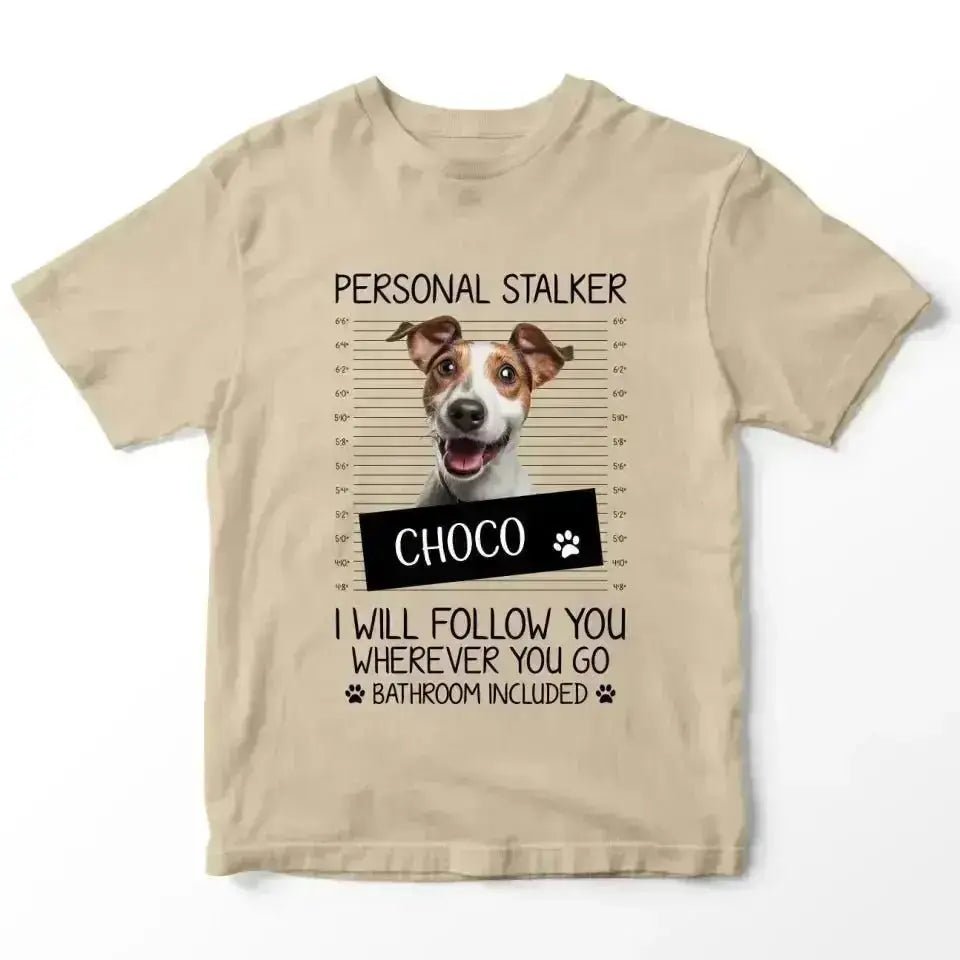 Personalised Pet Stalker T-Shirt - Shaggy Chic