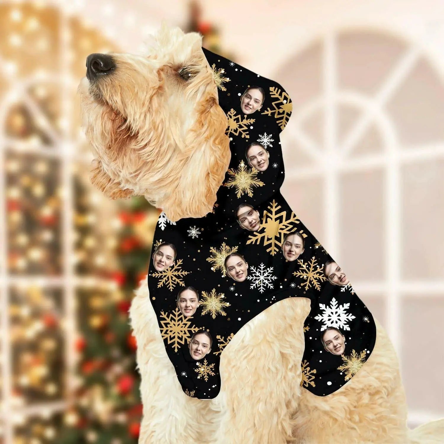 Personalized Photo Pet Hoodie - Custom Cat / Dog Hoodie for Pet - Shaggy Chic