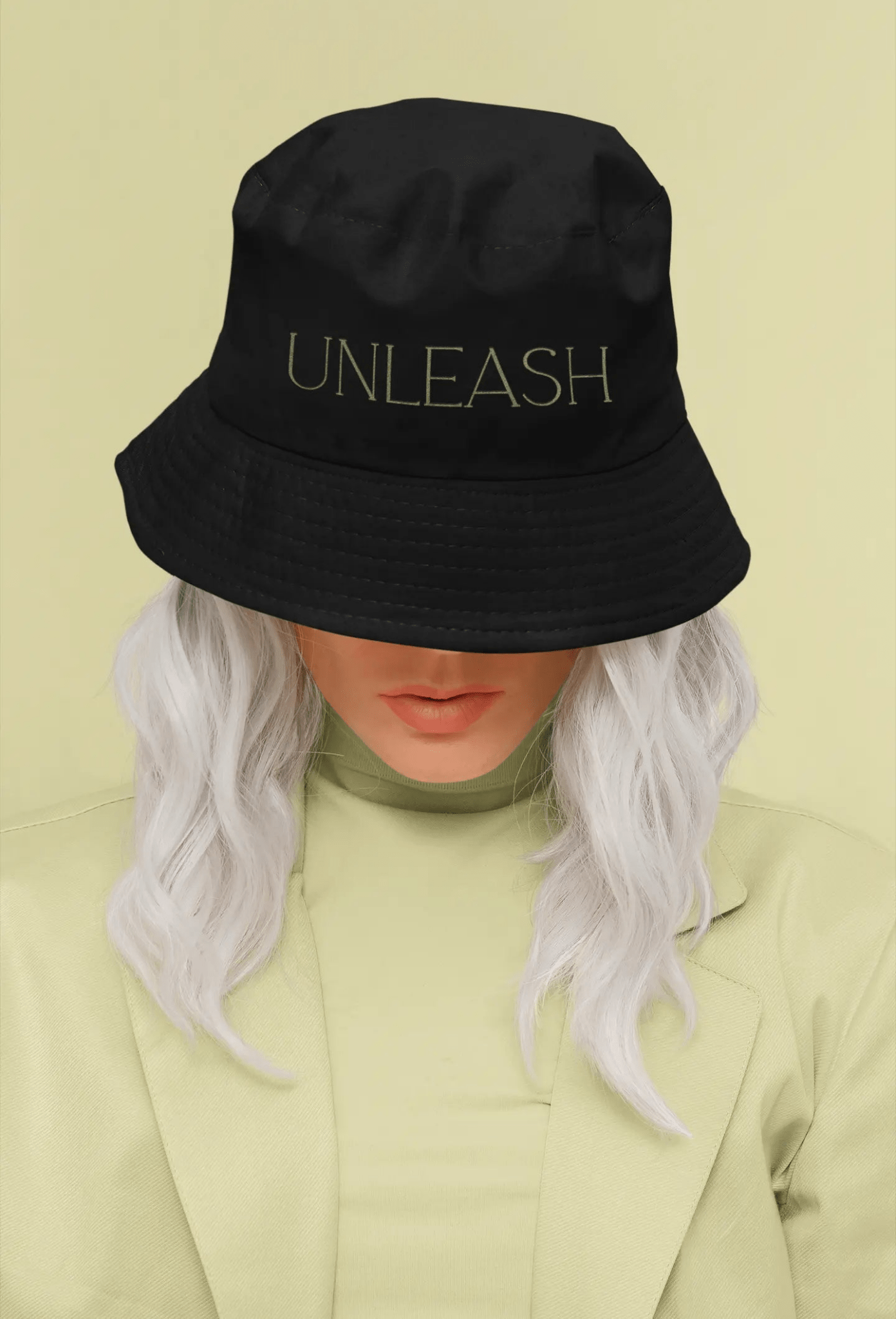 Unleash Your Style Embroidered Bucket Hat - Shaggy Chic
