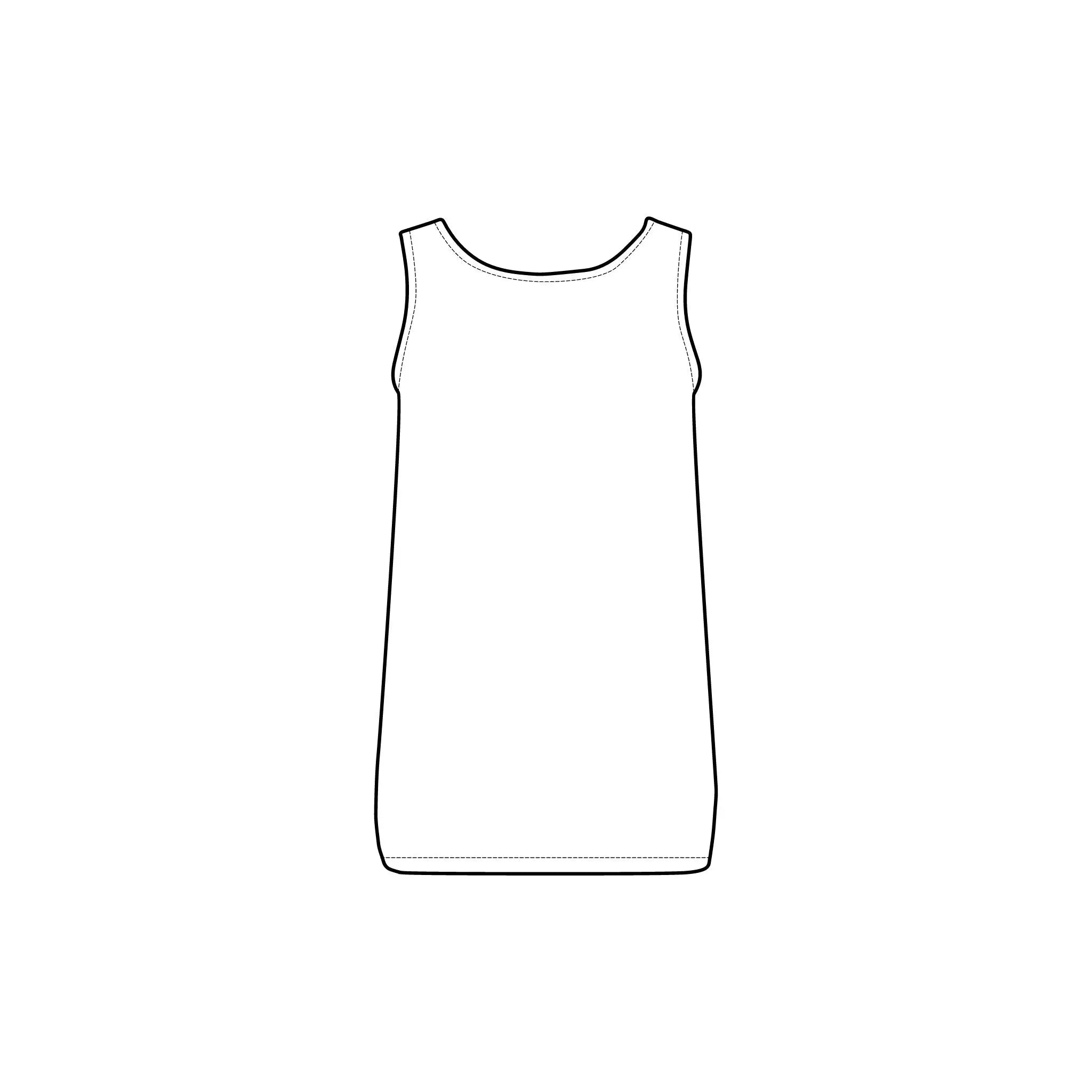 Women's Baby Rib Tank Top - Stylish and Comfy with 'Fetching' Design - Shaggy Chic