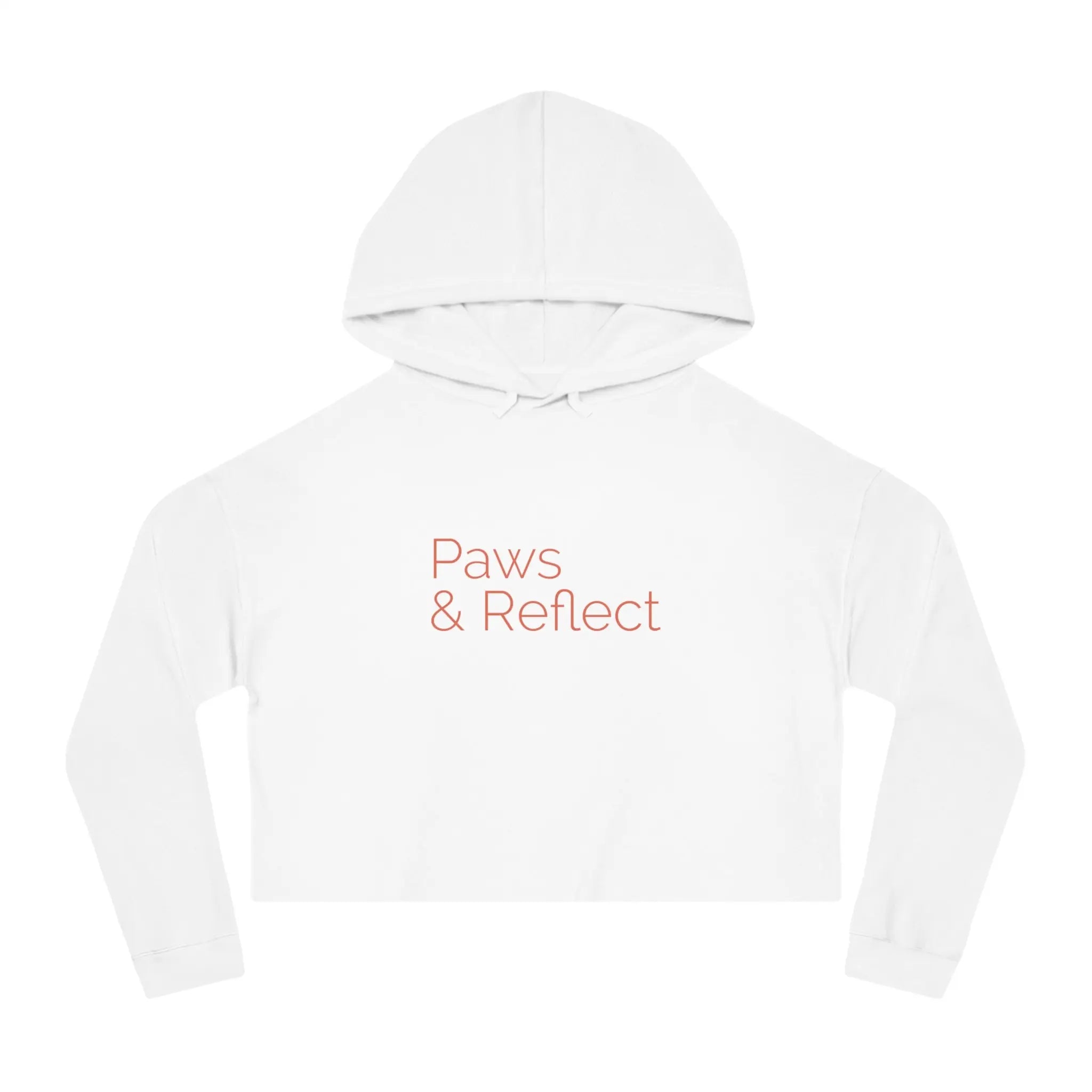 Women’s Cropped Hooded Sweatshirt - Shaggy Chic