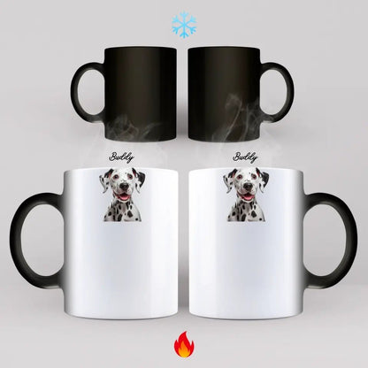 Custom Pet Photo Color Changing Mug - Best Pet Supplies in USA - Shaggy Chic
