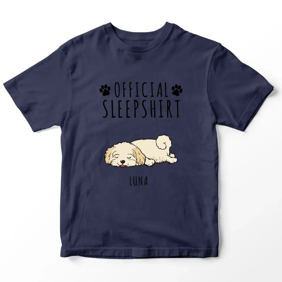 Custom Official Sleepshirt for Dogs - Best Pet Supplies in USA - Shaggy Chic