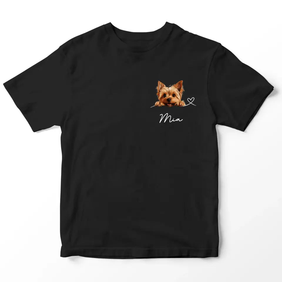 Custom Valentine T-Shirt - Gift for Dog Mom