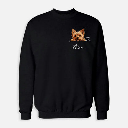 Customized Dog Love Sweatshirt in USA - Best Selling Pet Supplies