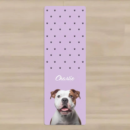 Custom Personalized Pet Photo Yoga Mat