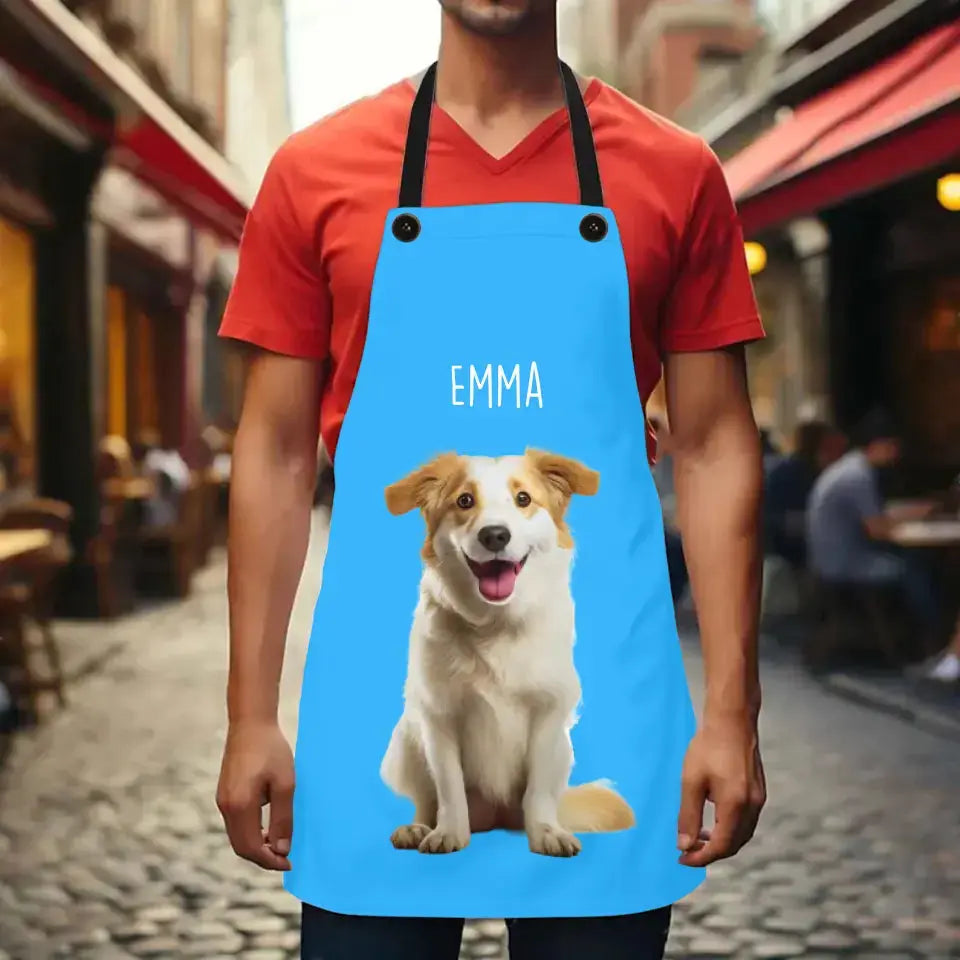 Custom Personalized Pet Photo Apron Printify