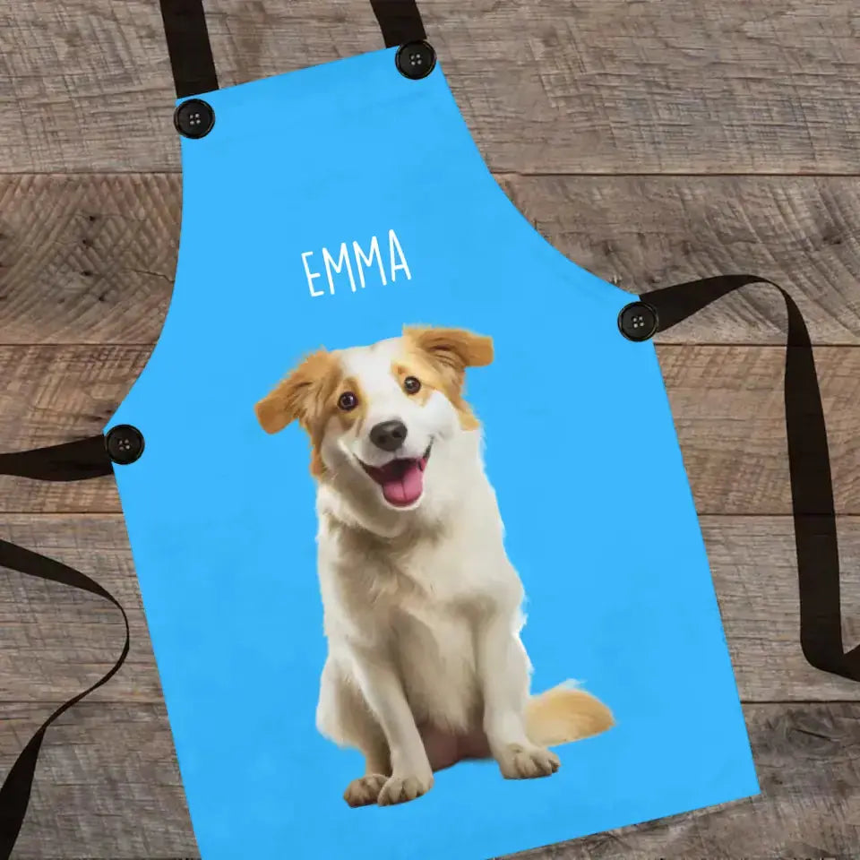 Custom Personalized Pet Photo Apron Printify