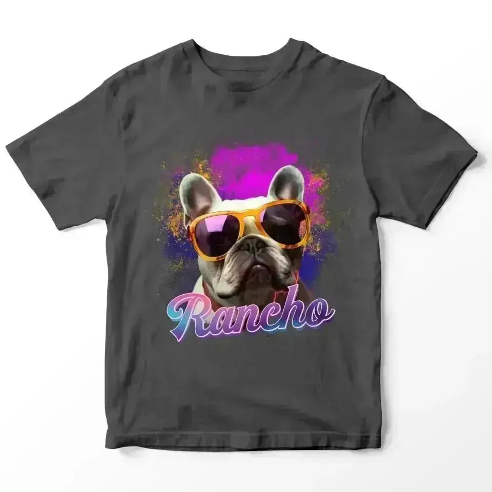 Custom Space Watercolor - Personalized Pet T-Shirt - Shaggy Chic