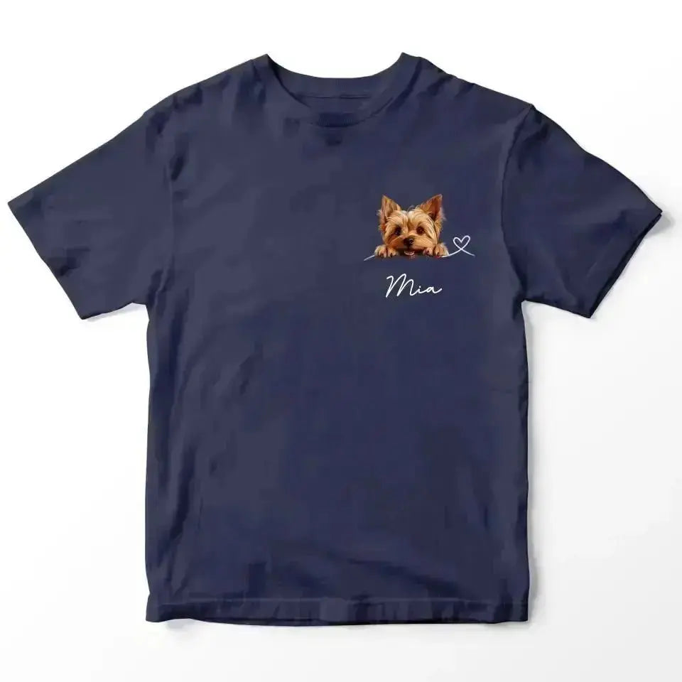 Custom Valentine T-Shirt - Gift for Dog Mom - Shaggy Chic