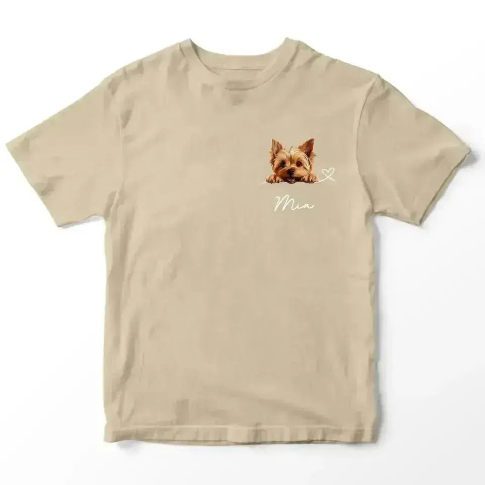 Custom Valentine T-Shirt - Gift for Dog Mom - Shaggy Chic