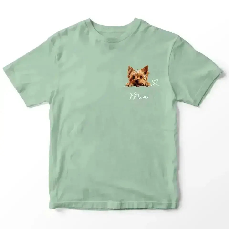 Custom Valentine T-Shirt - Gift for Dog Mom - Shaggy Chic