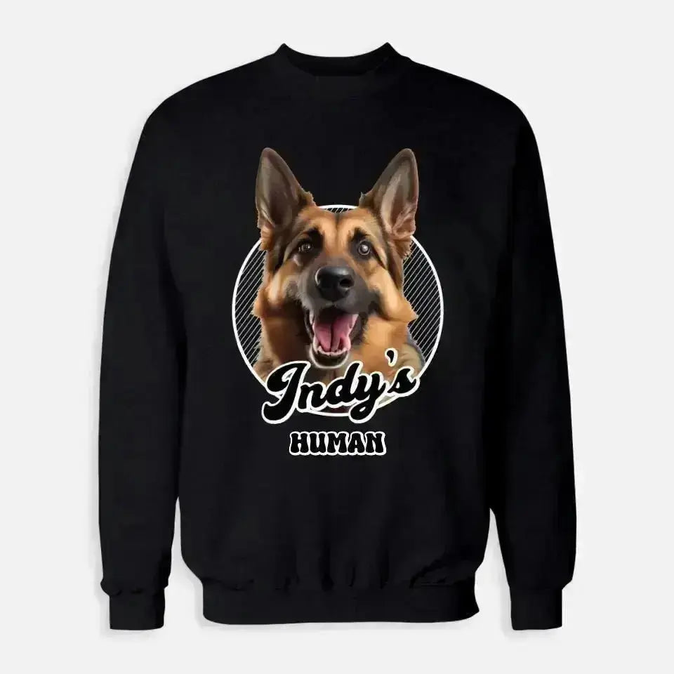 Dog's Human Shirt - Personalized Pet Sweatshirt - Shaggy Chic