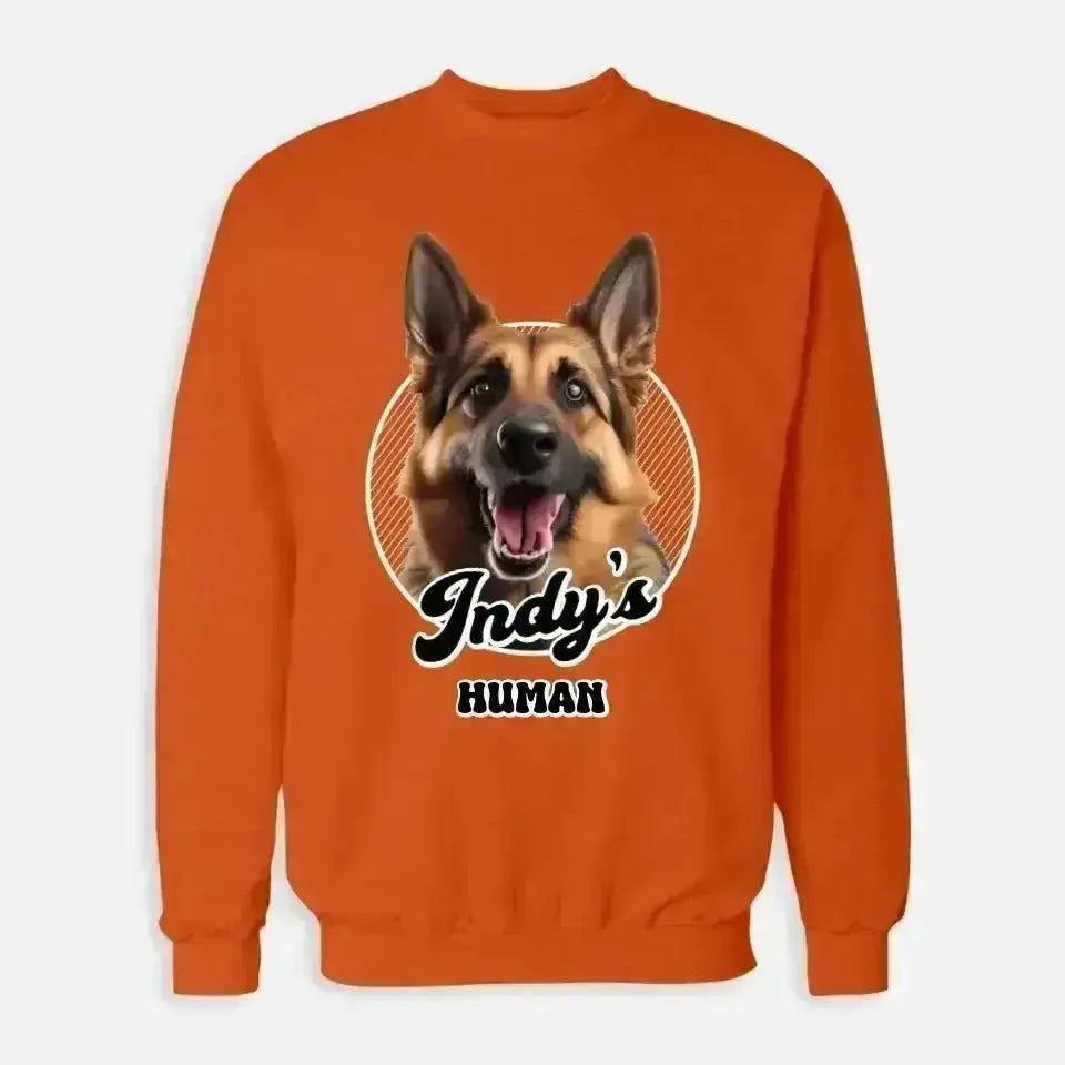 Dog's Human Shirt - Personalized Pet Sweatshirt - Shaggy Chic