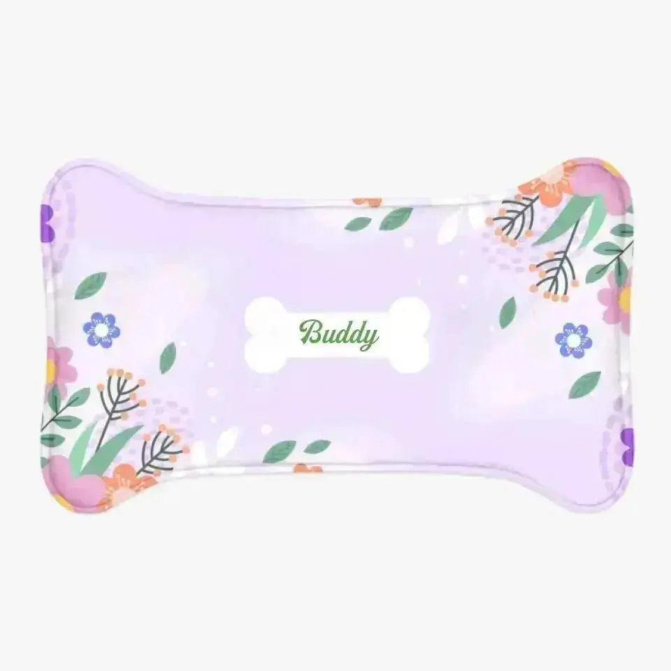 Personalised Pet Feeding Mat - Shaggy Chic