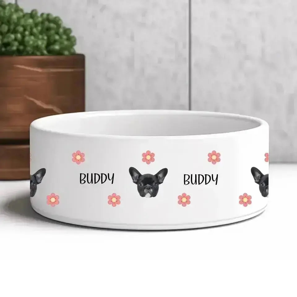 Personalised Pet Photo Bowl - Shaggy Chic