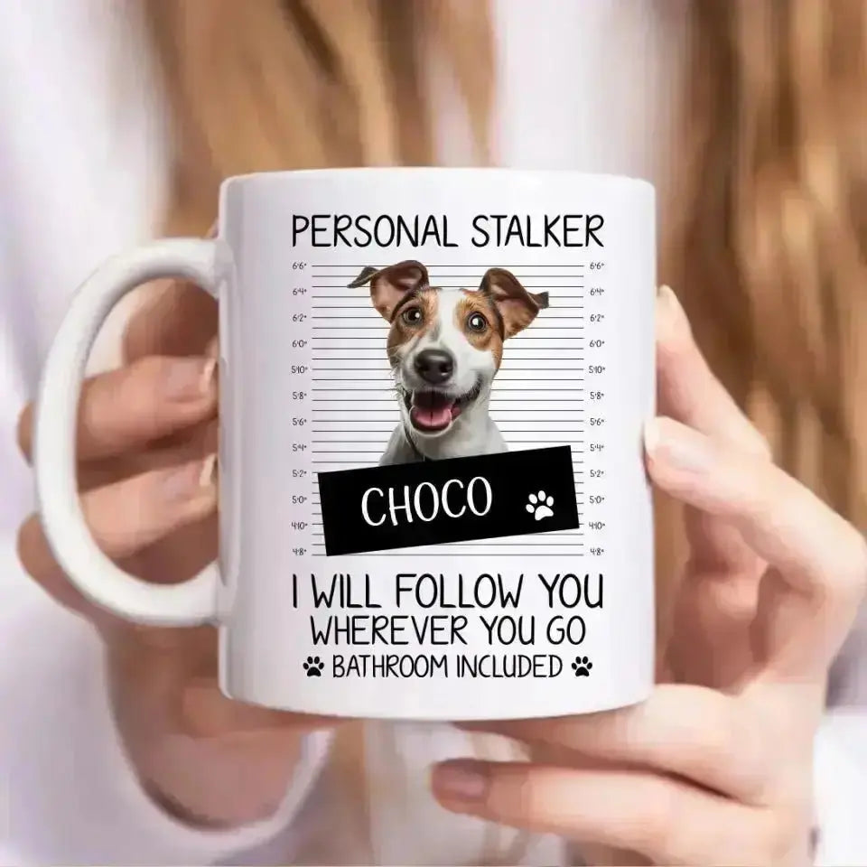 Personalised Pet Stalker Mug - Shaggy Chic