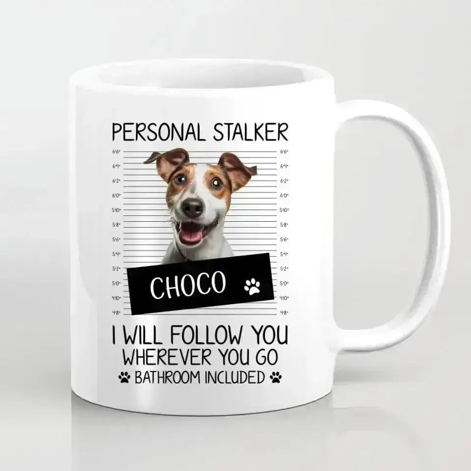 Personalised Pet Stalker Mug - Shaggy Chic