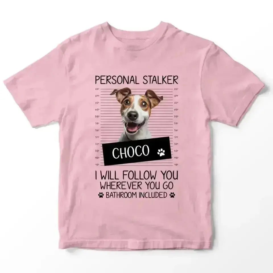 Personalised Pet Stalker T-Shirt - Shaggy Chic