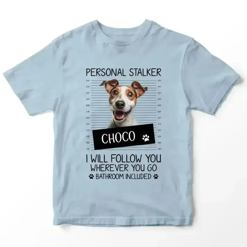 Personalised Pet Stalker T-Shirt - Shaggy Chic