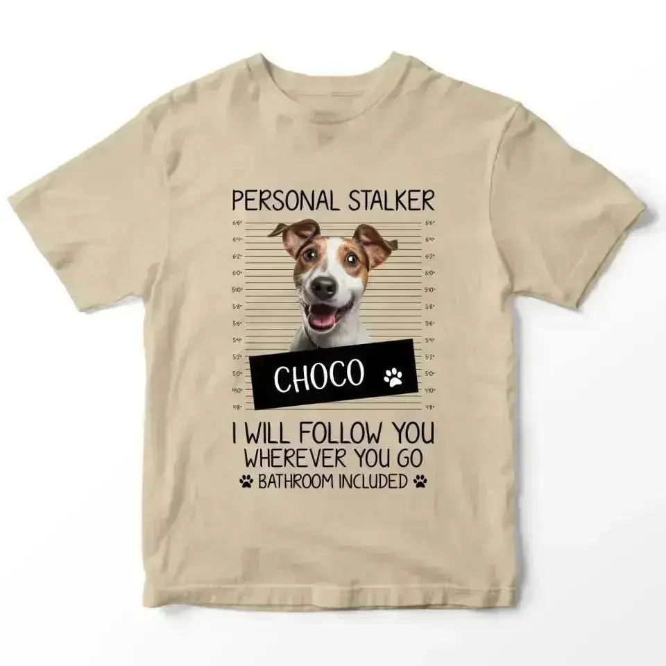 Personalised Pet Stalker T-Shirt - Shaggy Chic