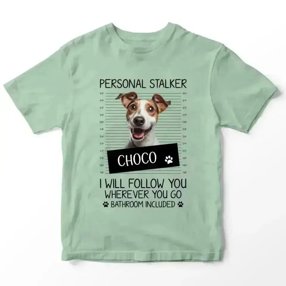 Personalised Pet Stalker T-Shirt - Shaggy Chic