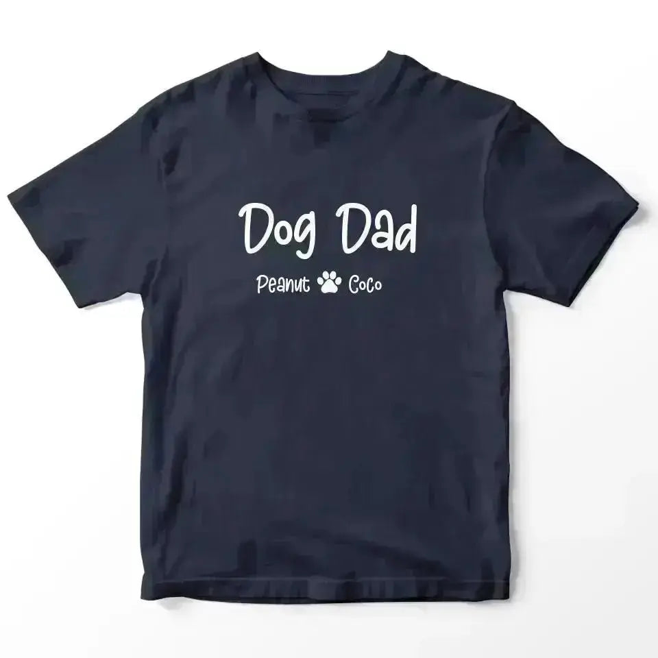 Personalized Gifts for Dad - Dog Dad Shirt - Shaggy Chic