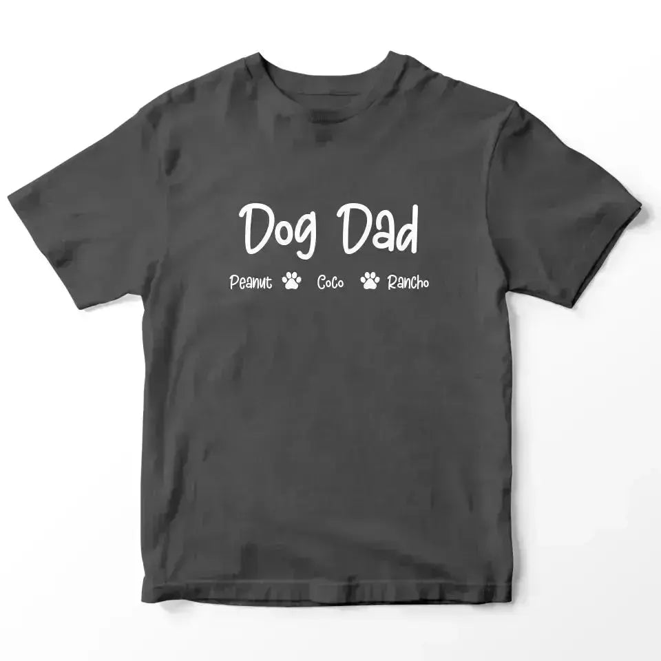 Personalized Gifts for Dad - Dog Dad Shirt - Shaggy Chic