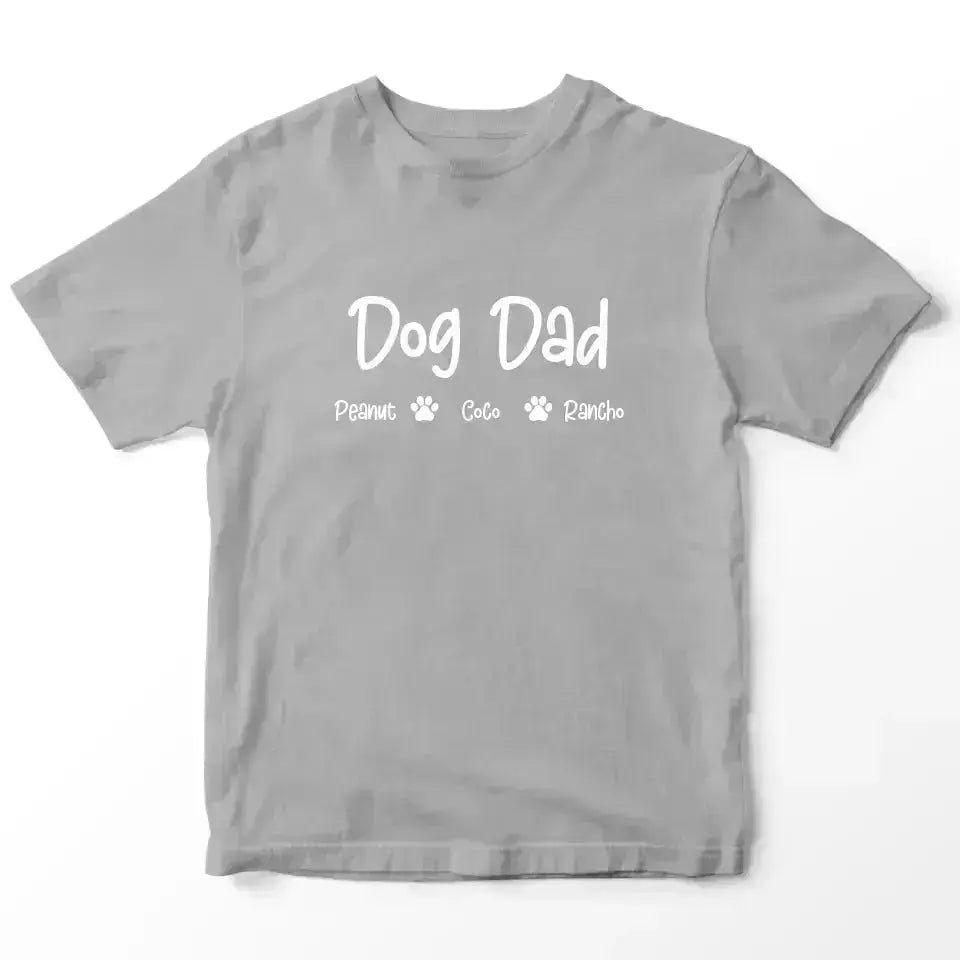 Personalized Gifts for Dad - Dog Dad Shirt - Shaggy Chic