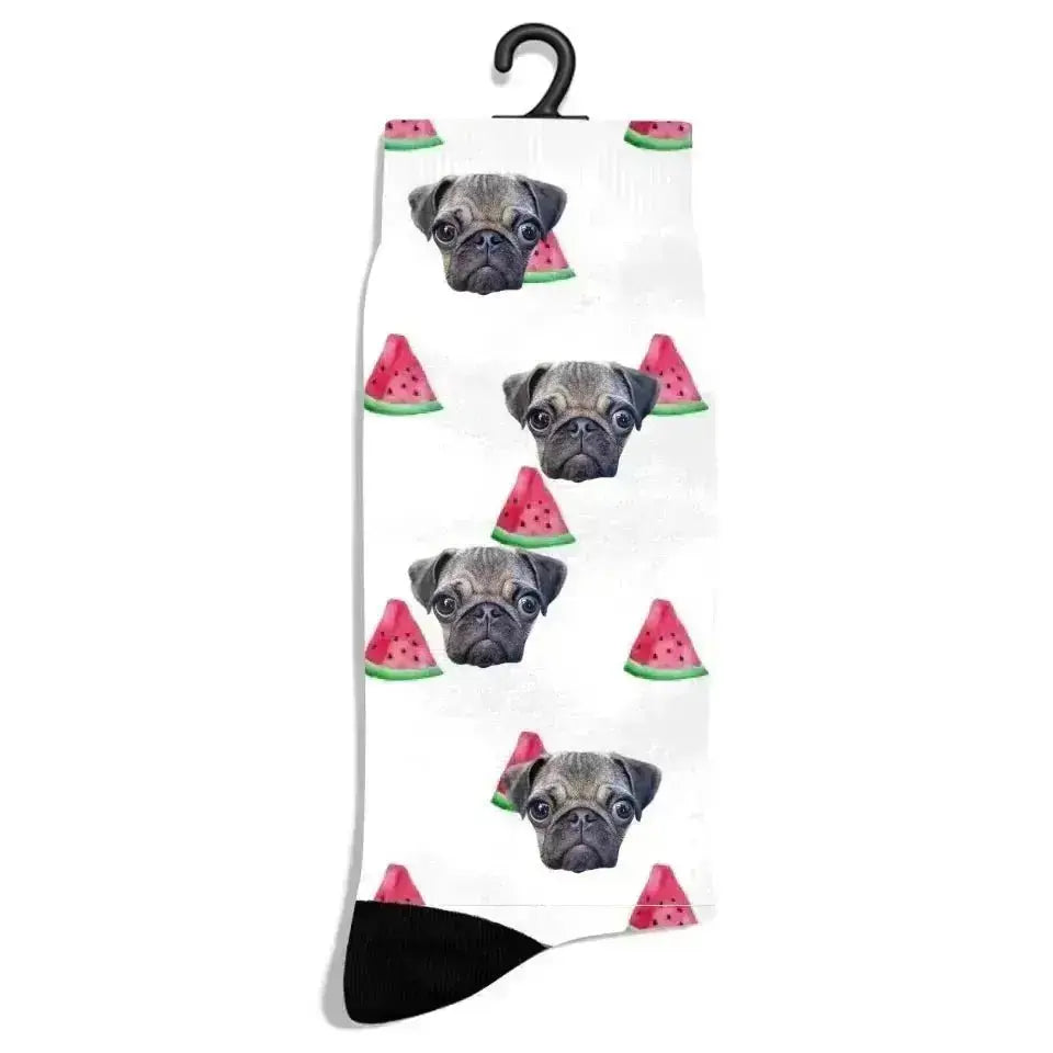 Personalized Summer Pattern Pet Socks - Shaggy Chic