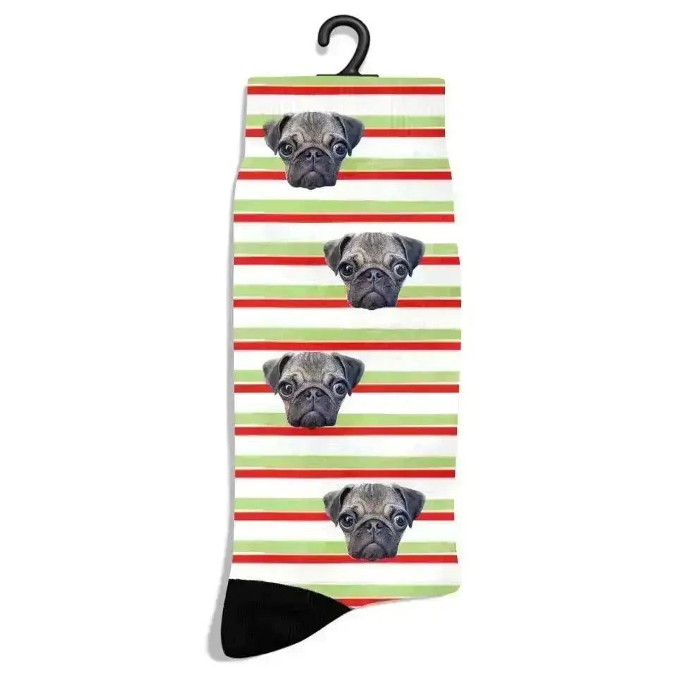 Personalized Summer Pattern Pet Socks - Shaggy Chic