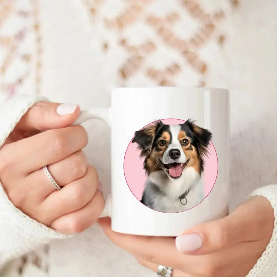 Personalized Valentine's Pet Mug Printify