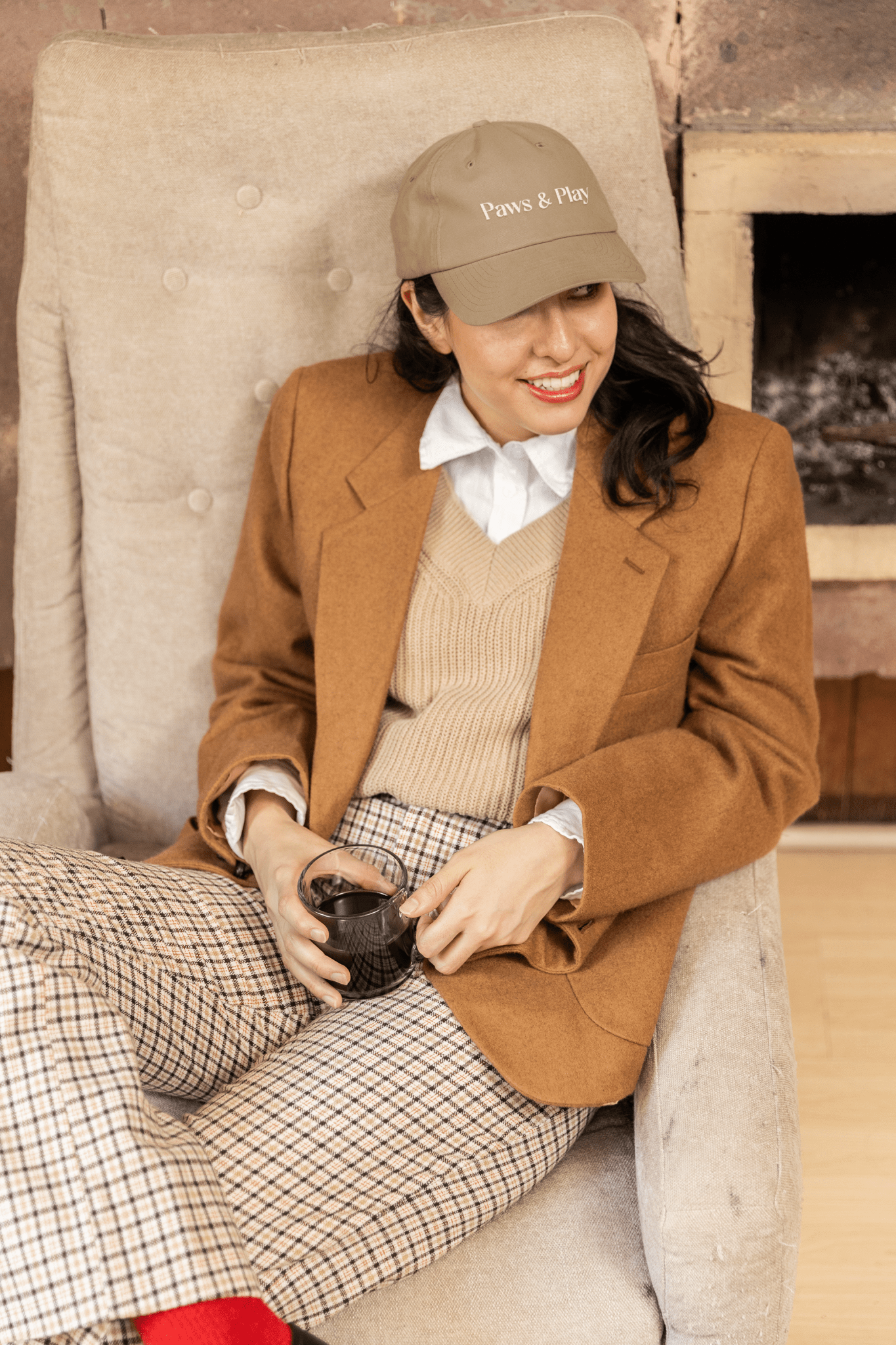 Baseball Cap Paws and Play Mood Collection - Shaggy Chic