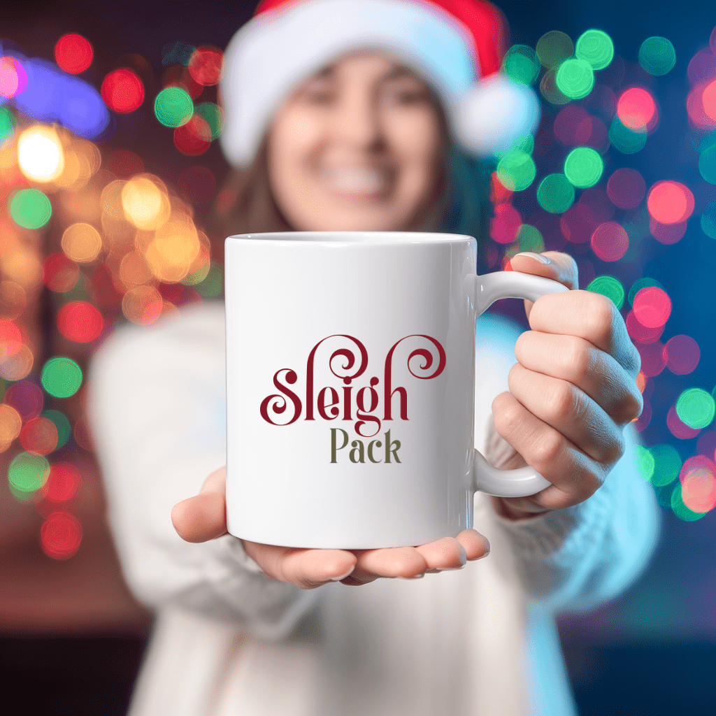 Ceramic Mug — "Sleigh Pack" Funny Coffee Mug for Night Shift & Tired Workers - Shaggy Chic
