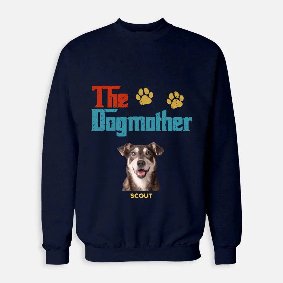 Custom Personalized Photo - The Dog Mother Sweatshirt - Shaggy Chic