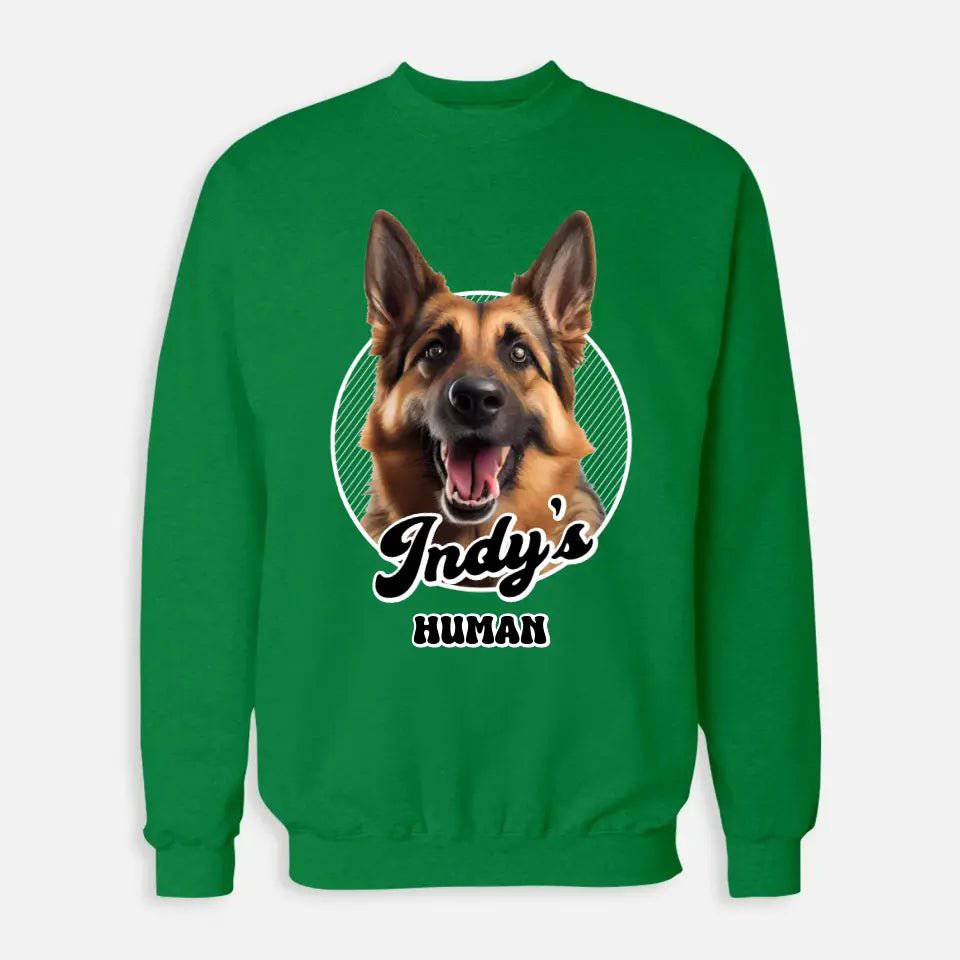 Dog's Human Shirt - Personalized Pet Sweatshirt - Shaggy Chic