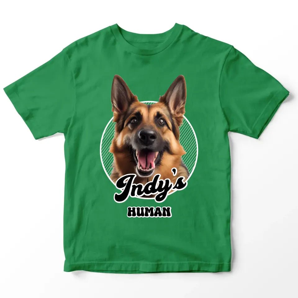 Dog's Human Shirt - Personalized Pet T-Shirt - Shaggy Chic