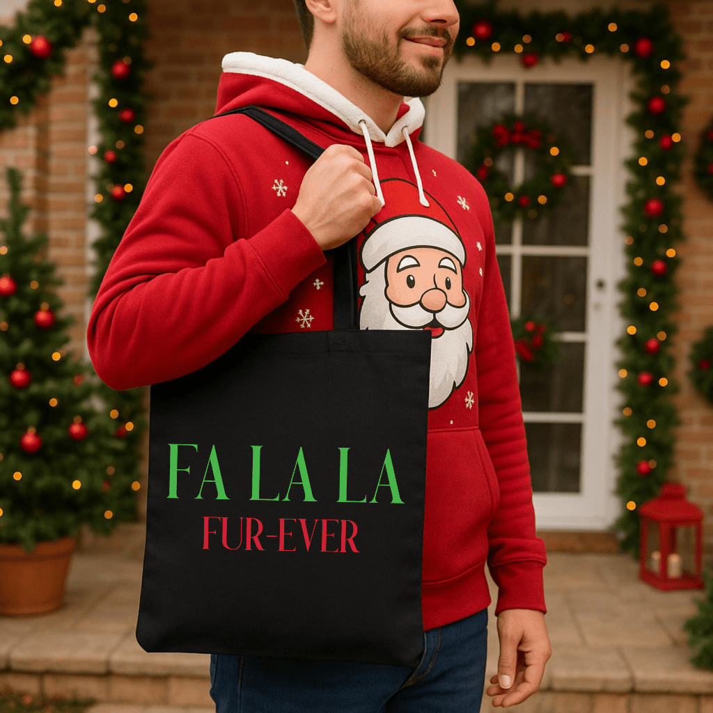 Fa La La Fur - Ever Holiday Tote Bag - Shaggy Chic