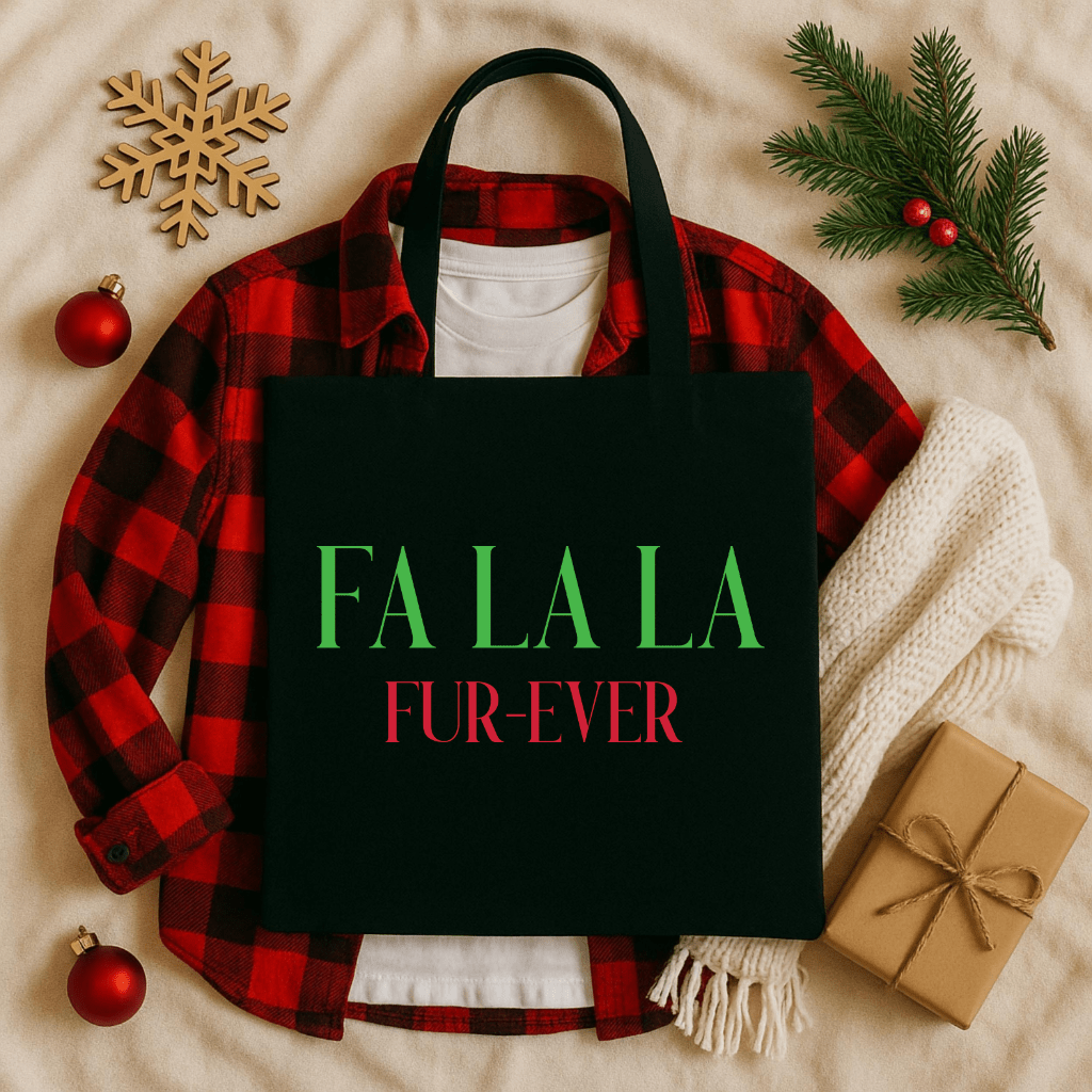 Fa La La Fur - Ever Holiday Tote Bag - Shaggy Chic