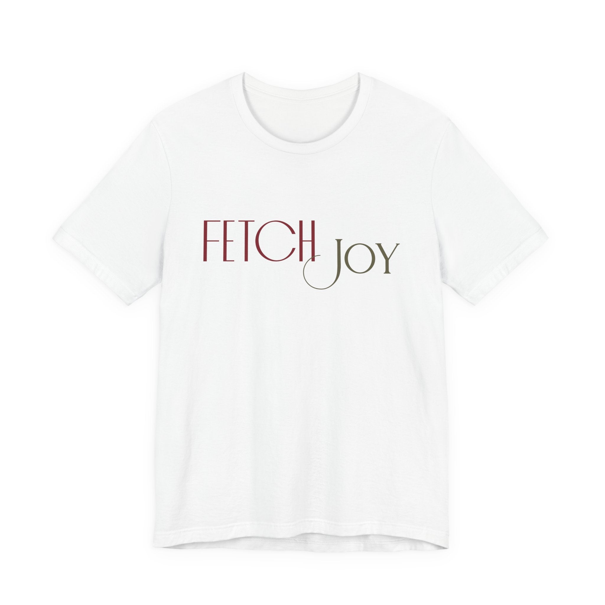 Fetch Joy T-Shirt — Minimalist Dog Lover Tee - Shaggy Chic